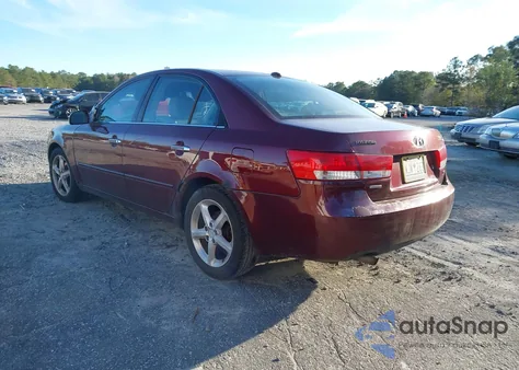 2007 Hyundai Sonata Limited/Se V6 z USA, uszkodzony, nr VIN 5NPEU46F47H243112